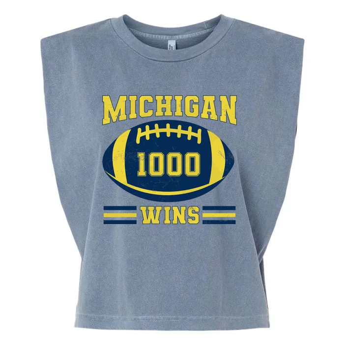 Michigan 1000 One Thousand Wins Garment-Dyed Women's Muscle Tee