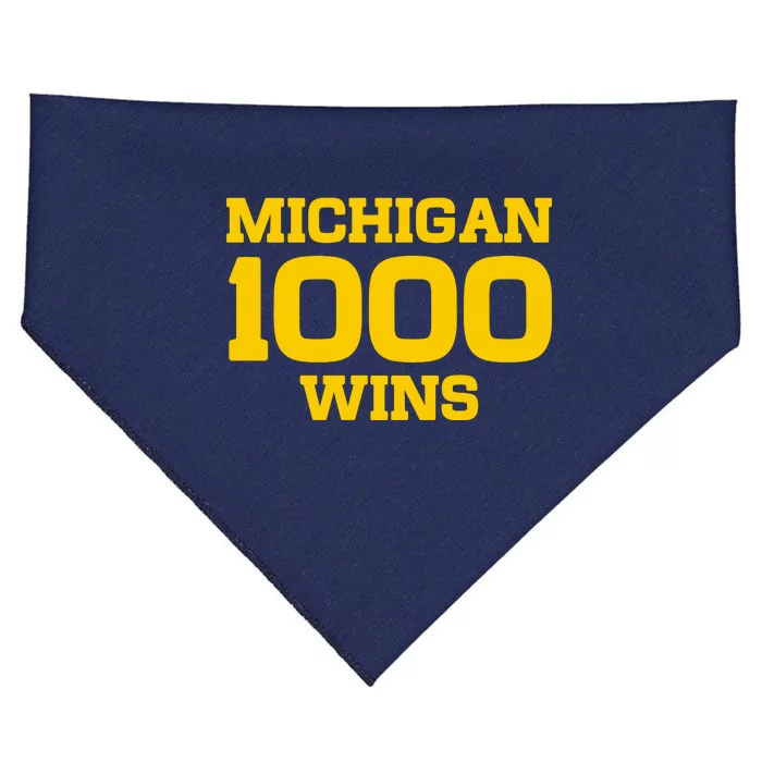 Michigan 1000 One Thousand Wins USA-Made Doggie Bandana