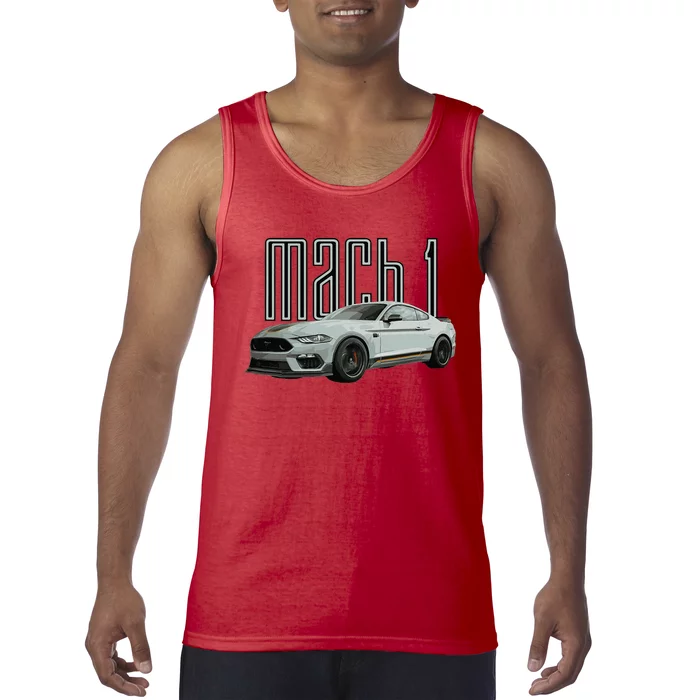 Mach 1 Performance Car 5.0 Liter V8 Muscle Tank Top