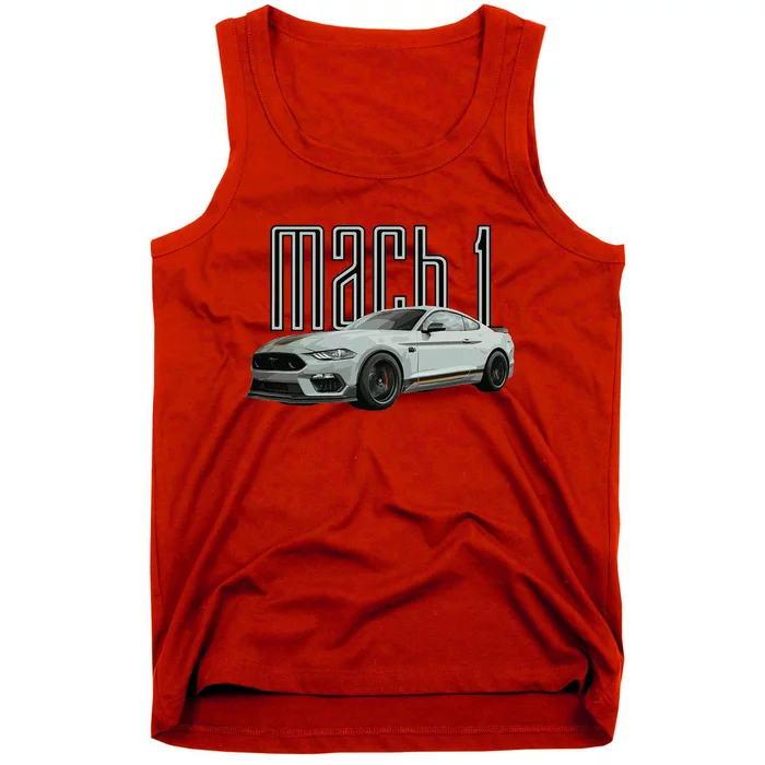 Mach 1 Performance Car 5.0 Liter V8 Muscle Tank Top