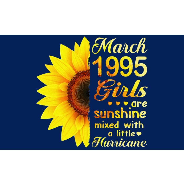 Marchs 1995 Sunflower 28th Birthday Bumper Sticker