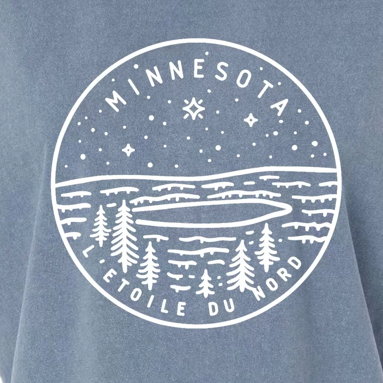 Minnesota 1858 State Of Minnesota Garment-Dyed Women's Muscle Tee