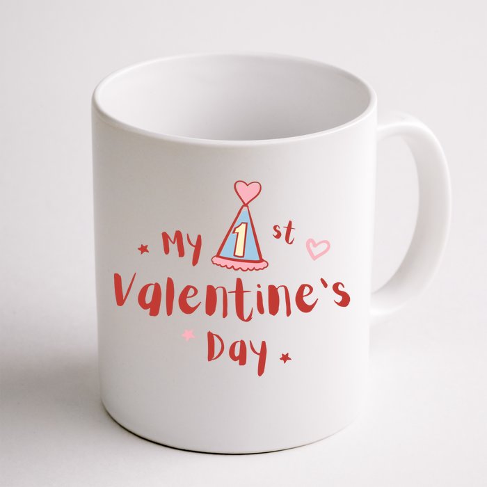 My 1st Valentines Day Cute Front & Back Coffee Mug