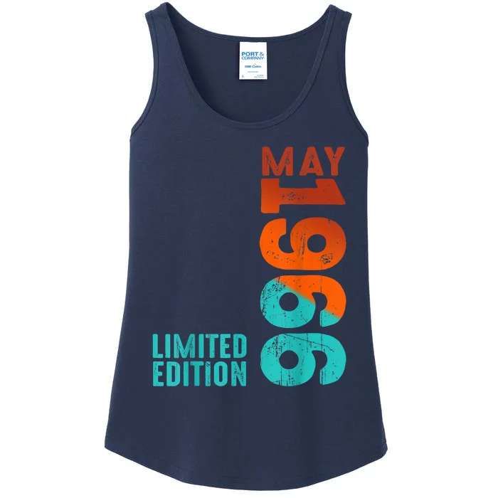 May 1966 Year 1966 Retro 1966 Vintage 1966 Since 1966 Ladies Essential Tank