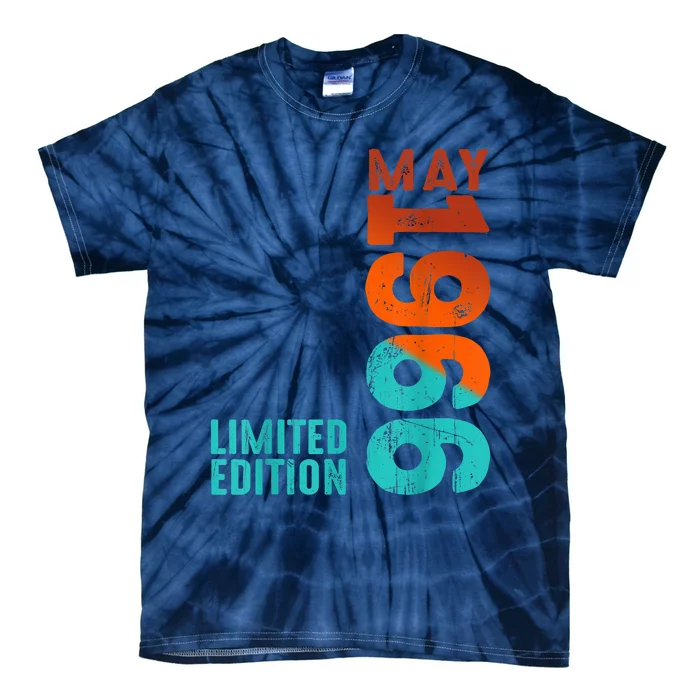 May 1966 Year 1966 Retro 1966 Vintage 1966 Since 1966 Tie-Dye T-Shirt