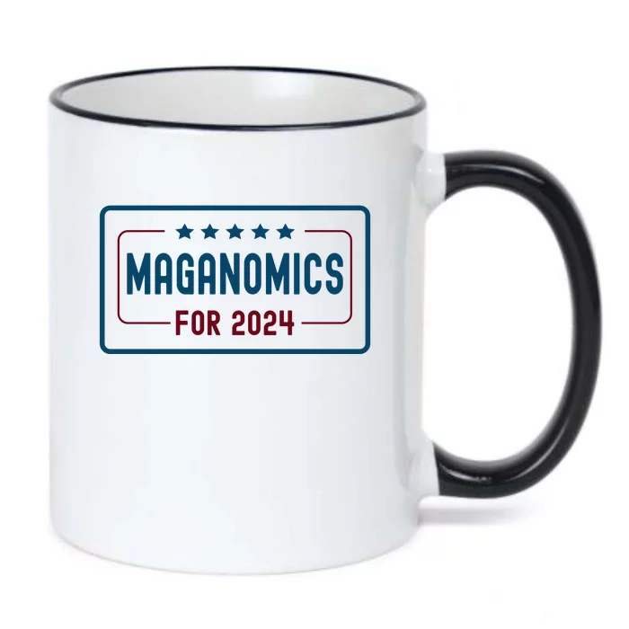 Maganomics For 2024 Donald Trump 2024 Black Color Changing Mug