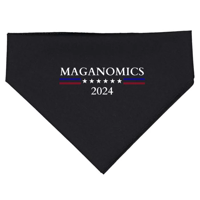 Maganomics 2024 Donald Trump 2024 USA-Made Doggie Bandana