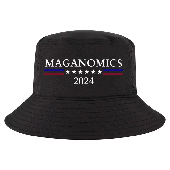 Maganomics 2024 Donald Trump 2024 Cool Comfort Performance Bucket Hat