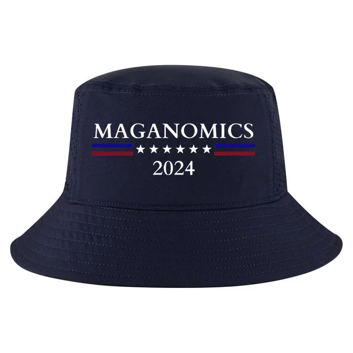 Maganomics 2024 Donald Trump 2024 Cool Comfort Performance Bucket Hat