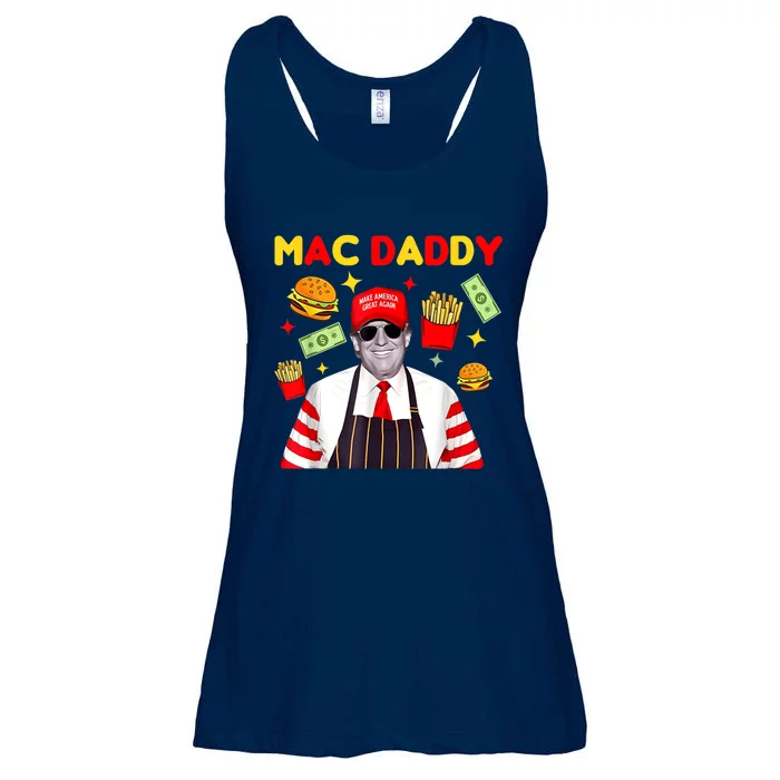 Mcdon 2024 Funny Donald Trump French Fry Cooking Fries Ladies Essential Flowy Tank