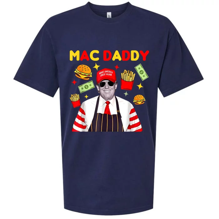 Mcdon 2024 Funny Donald Trump French Fry Cooking Fries Sueded Cloud Jersey T-Shirt