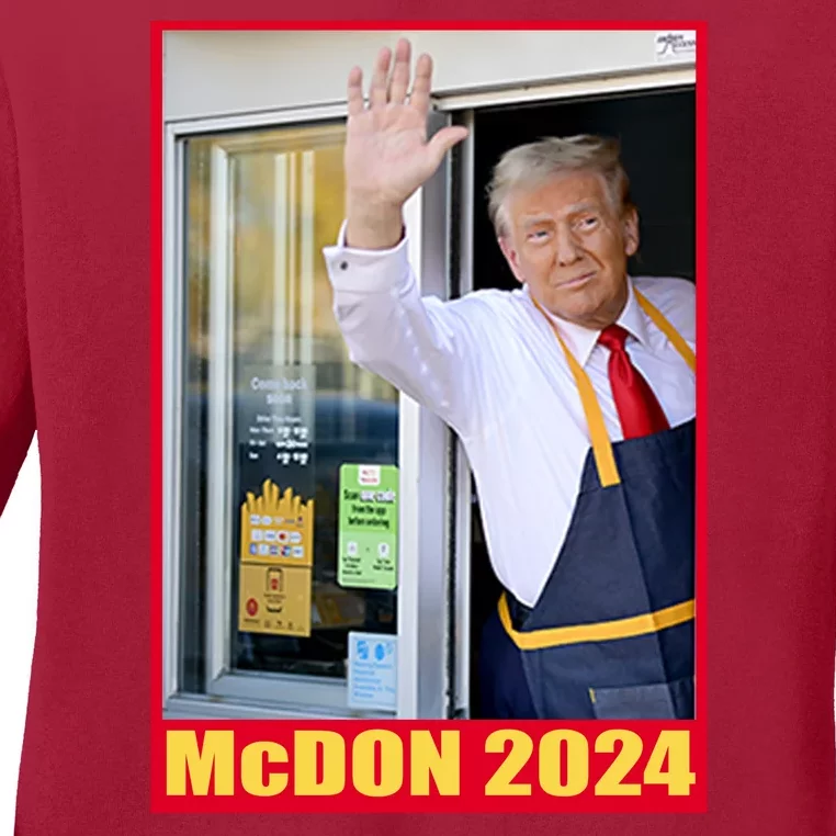 Mcdon 2024 Ladies Long Sleeve Shirt