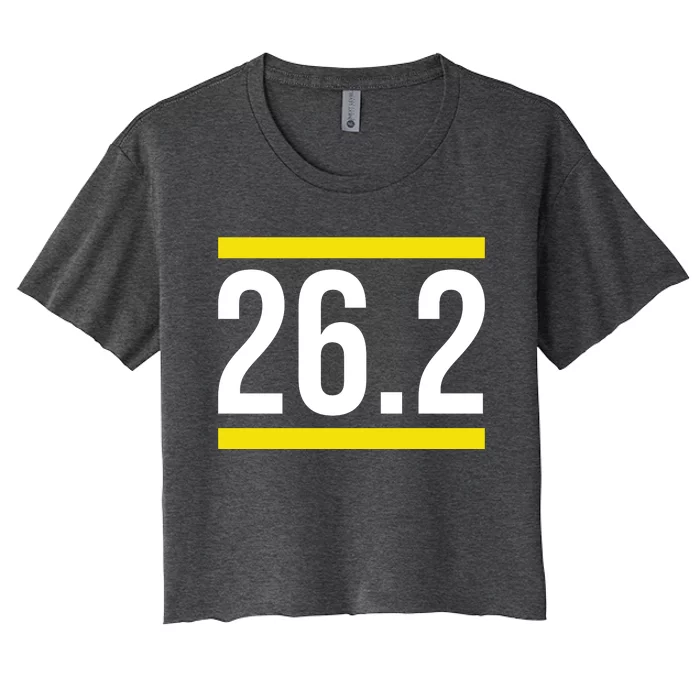 Marathon 26.2 Women's Crop Top Tee