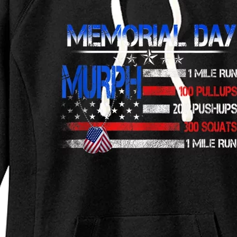 Murph 2022 Memorial Day Shirt Patriotic Day Tee Women's Fleece Hoodie