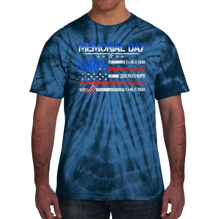 Murph 2022 Memorial Day Shirt Patriotic Day Tee Tie-Dye T-Shirt