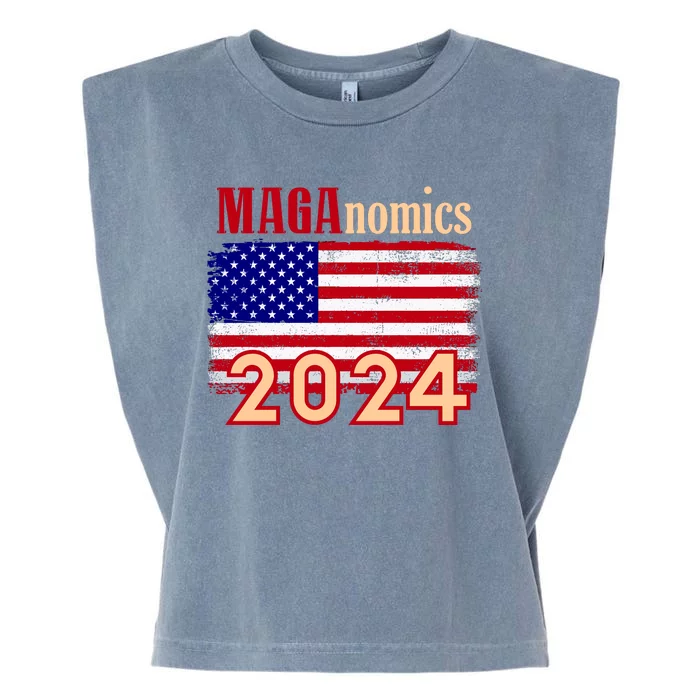 Maganomics 2024 Garment-Dyed Women's Muscle Tee