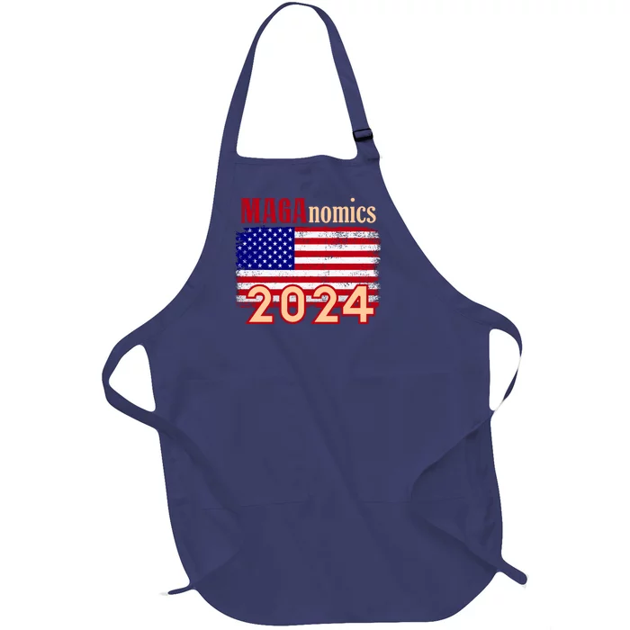 Maganomics 2024 Full-Length Apron With Pocket