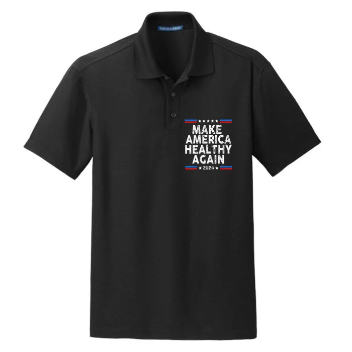 Maha 2024 Make America Healthy Again Dry Zone Grid Performance Polo