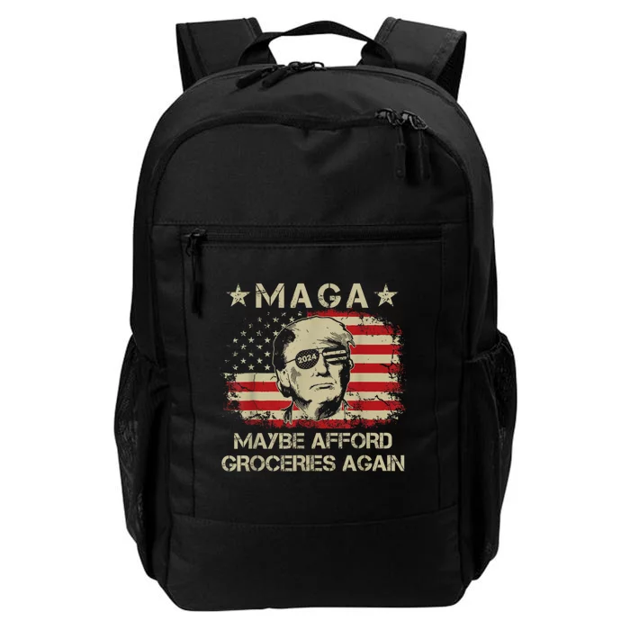 Maga 2024 Maybe Afford Groceries Again Retro Trump 2024 Daily Commute Backpack