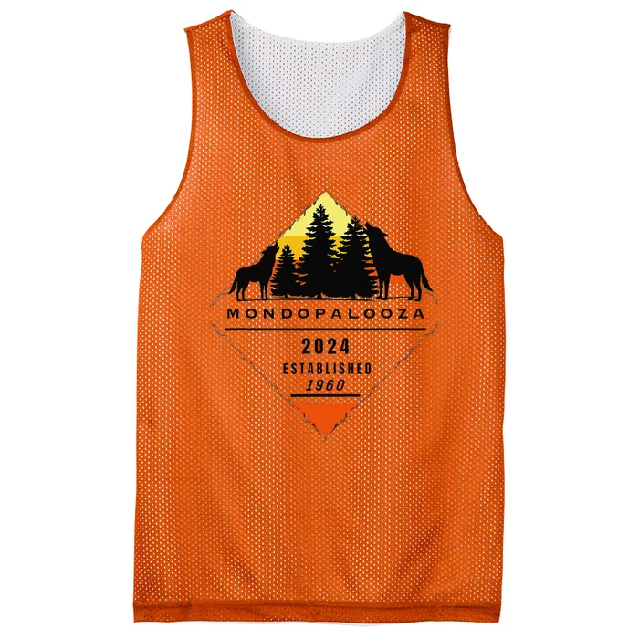 Mondopalooza 2024 Mesh Reversible Basketball Jersey Tank