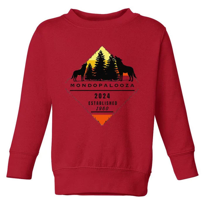 Mondopalooza 2024 Toddler Sweatshirt