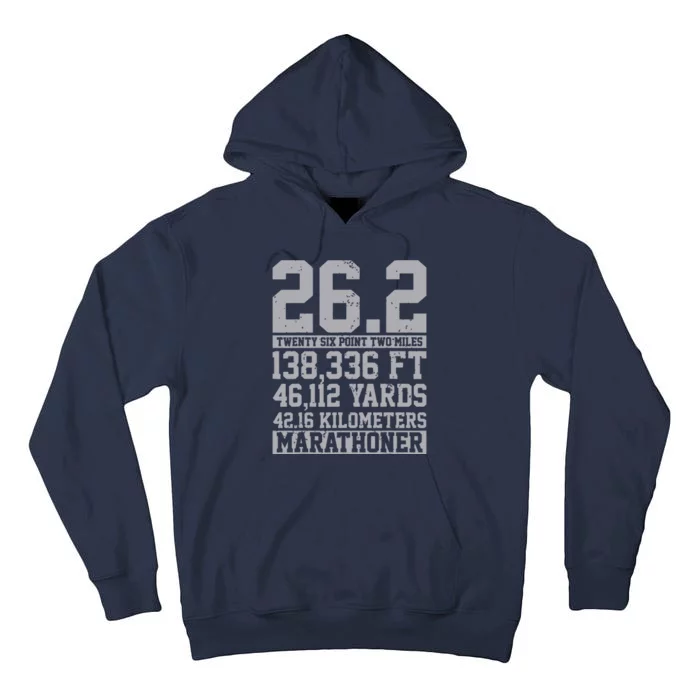 Marathon 262 Miles Running Runner Gift Tall Hoodie