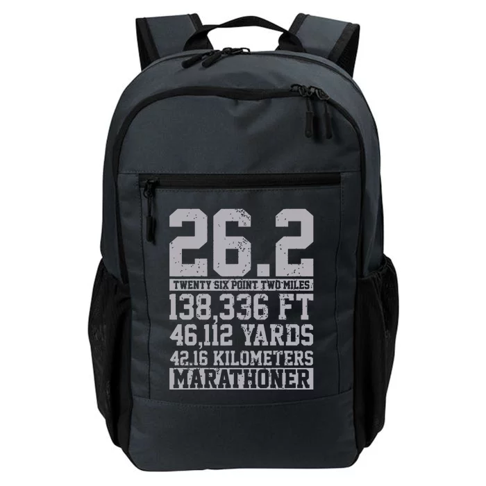 Marathon 262 Miles Running Runner Gift Daily Commute Backpack