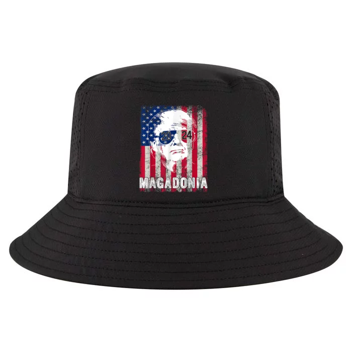 Magadonia 2024 Trump Voter Proud Trump Support Trump 45 47 Cool Comfort Performance Bucket Hat