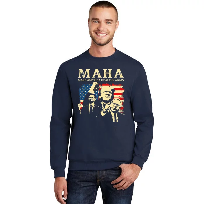 Maha 2024 Trump Vance Kennedy Tall Sweatshirt