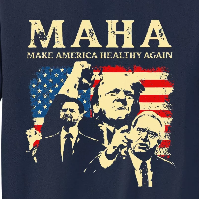 Maha 2024 Trump Vance Kennedy Tall Sweatshirt