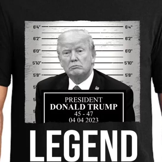 Mugshot 2024 Trump Legend Pajama Set