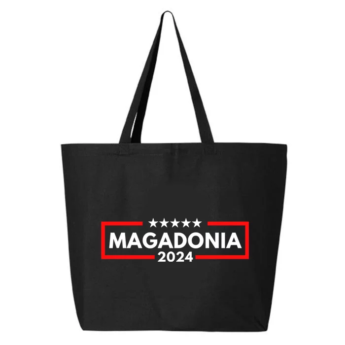 Magadonia 2024 Trump Voter Proud Trump Supporter Magadonian 25L Jumbo Tote