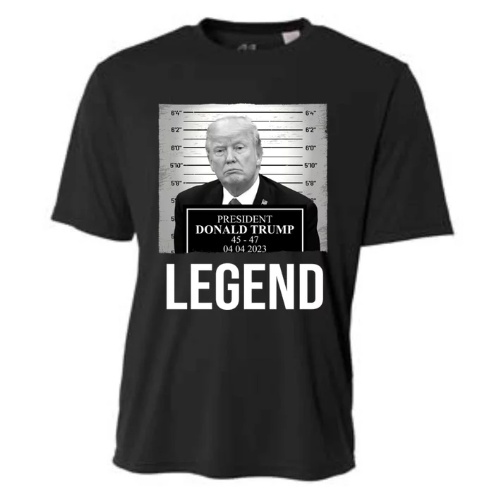 Mugshot 2024 Trump Legend Cooling Performance Crew T-Shirt