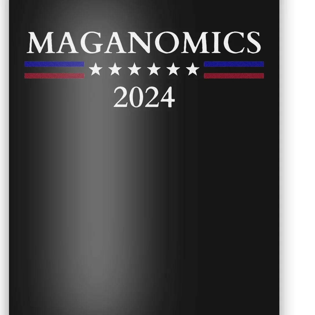 Maganomics 2024 Trump Long Sleeve Poster