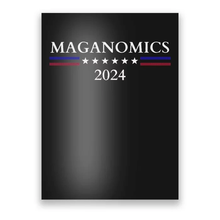 Maganomics 2024 Trump Long Sleeve Poster