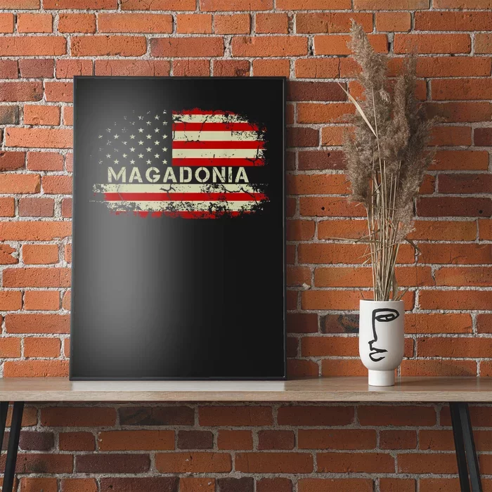 Magadonia 2024 Trump Voter Proud Trump Supporter Magadonian Poster