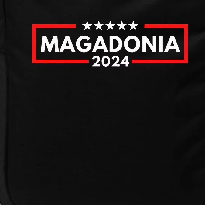 Magadonia 2024 Trump Voter Proud Trump Supporter Magadonian Impact Tech Backpack