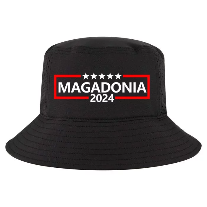 Magadonia 2024 Trump Supporter Proud Trump Voter Magadonian Cool Comfort Performance Bucket Hat