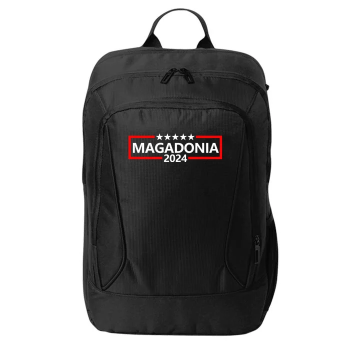 Magadonia 2024 Trump Supporter Proud Trump Voter Magadonian City Backpack