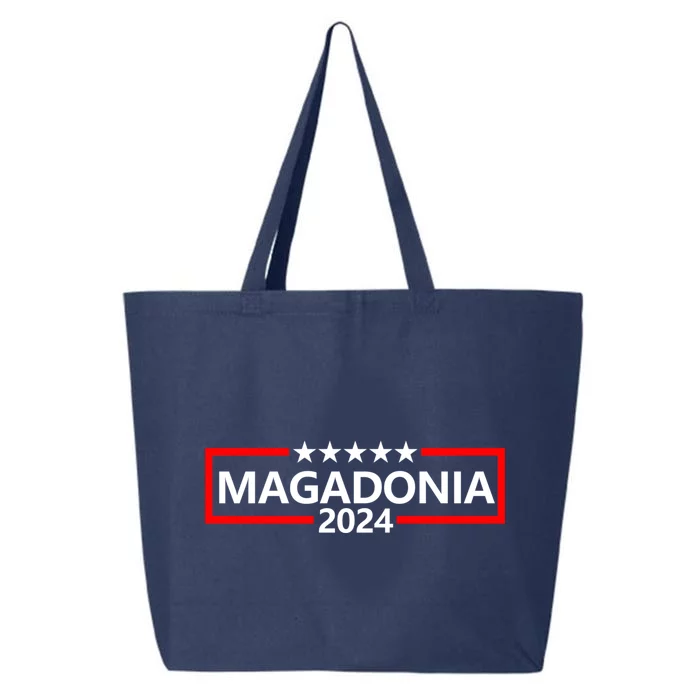 Magadonia 2024 Trump Supporter Proud Trump Voter Magadonian 25L Jumbo Tote