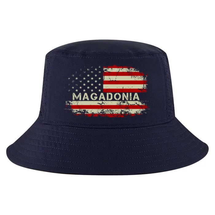 Magadonia 2024 Trump Supporter Proud Trump Voter Magadonian Cool Comfort Performance Bucket Hat