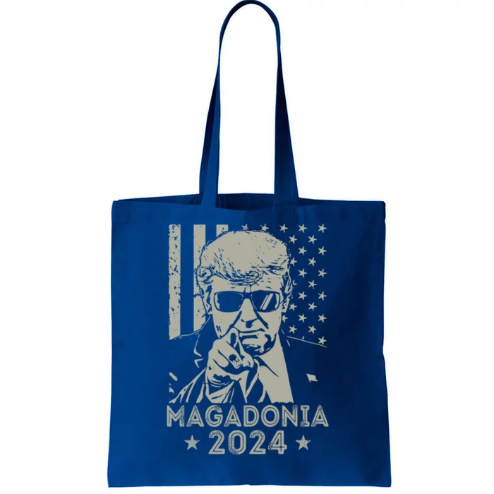 Magadonia 2024 Trump Supporter Proud Trump Voter Magadonian Tote Bag