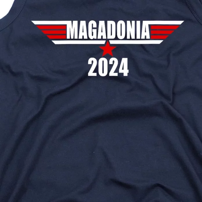 Magadonia 2024 Trump Voter Proud Trump Supporter Magadonian Tank Top