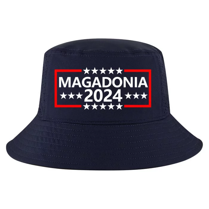 Magadonia 2024 Trump Supporter Proud Trump Voter Magadonian Cool Comfort Performance Bucket Hat