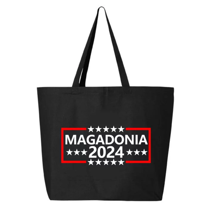 Magadonia 2024 Trump Supporter Proud Trump Voter Magadonian 25L Jumbo Tote