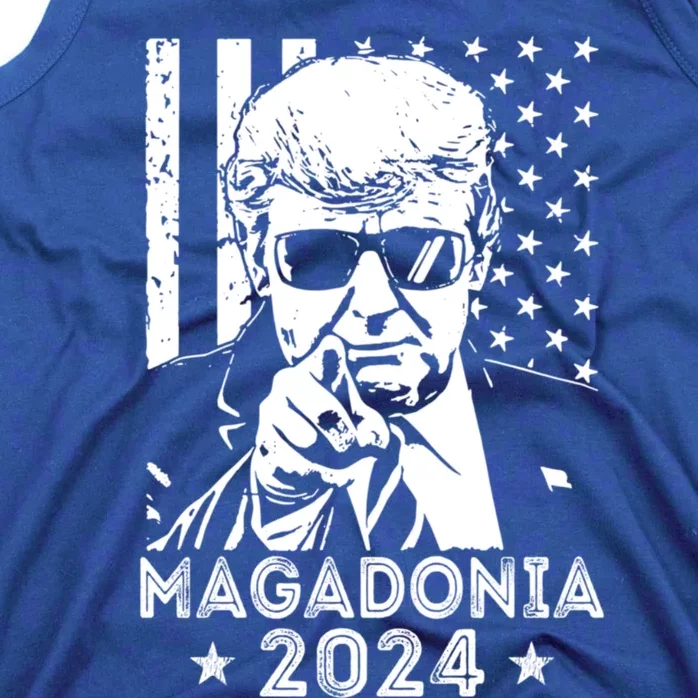 Magadonia 2024 Trump Supporter Proud Trump Voter Magadonian Tank Top