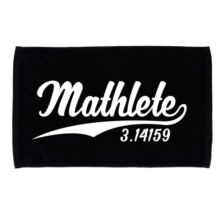 Mathlete 3 14159 Math Pi Day Mathematics Teacher Geek Nerd Cool Gift Microfiber Hand Towel