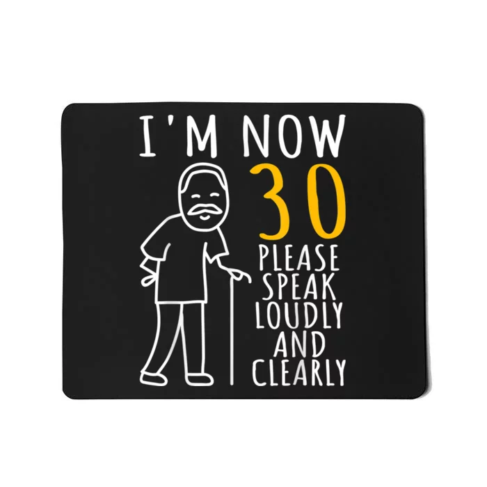 m.e.ns 30th Birthday For Him | I'm Now 30 Years Old | Cool BDay Mousepad