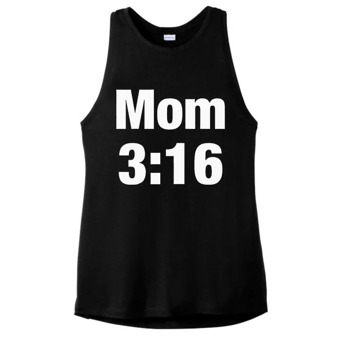 Mom 316 Ladies Tri-Blend Wicking Tank