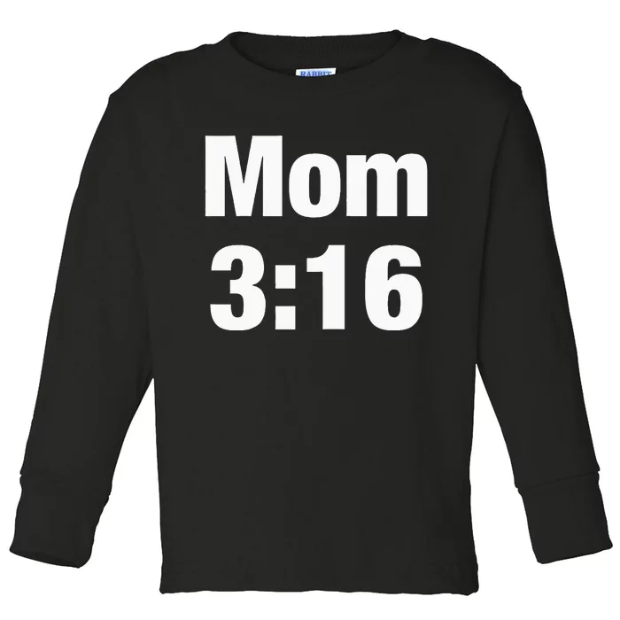 Mom 316 Toddler Long Sleeve Shirt